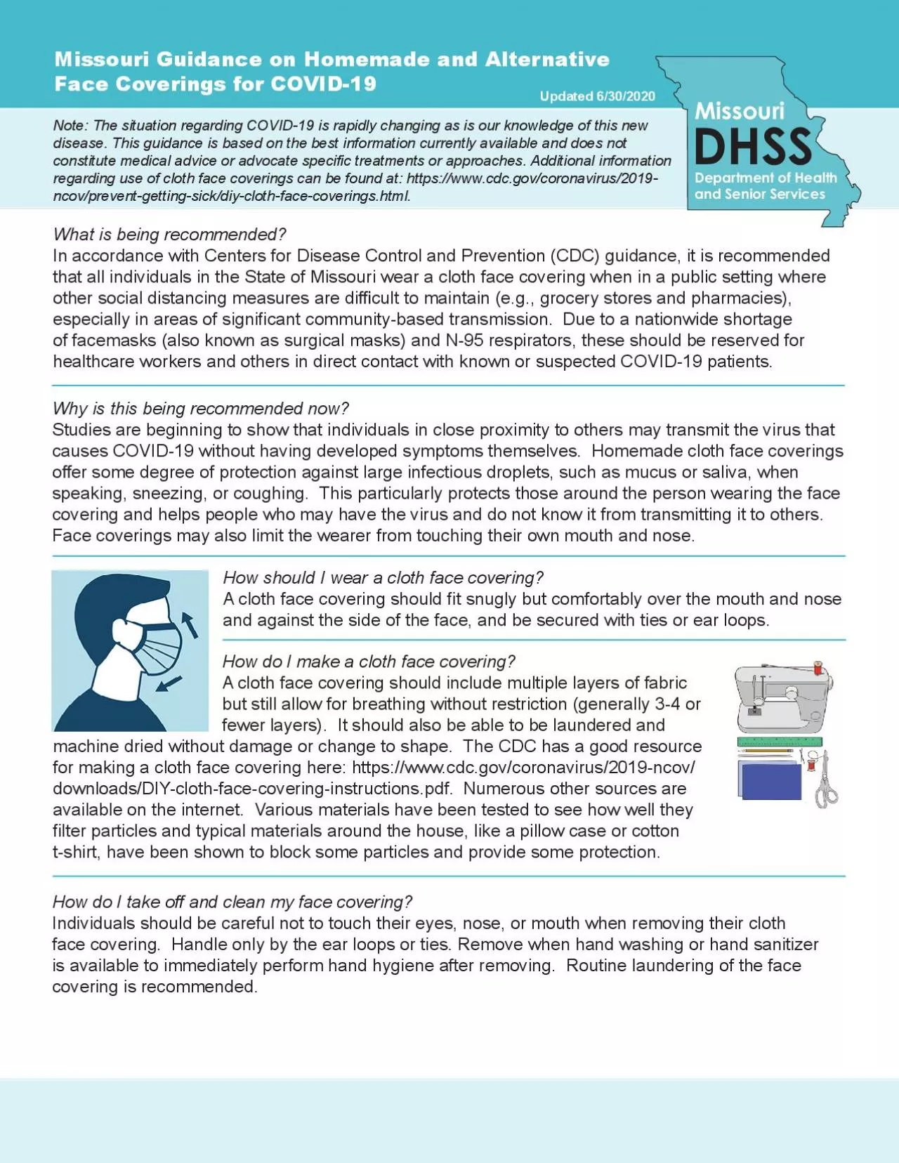 PDF-Missouri Guidance on Homemade and Alternative