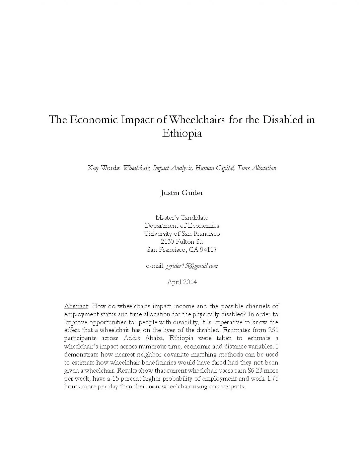 PDF-The Economic Impact of Wheelchairs for the Disabled in