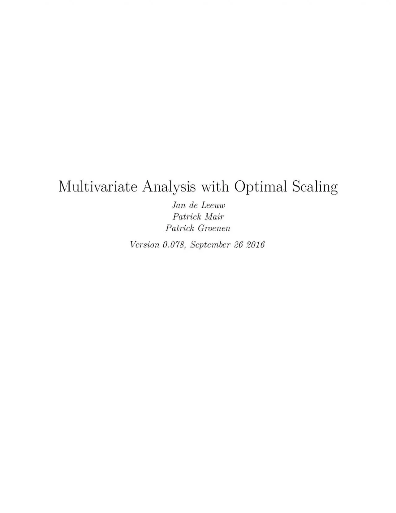 PDF-MultivariateAnalysiswithOptimalScalingJandeLeeuwPatrickMairPatrickGroe