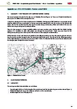 ��PIARC WG5  “ Complex Underground Road Networks &#