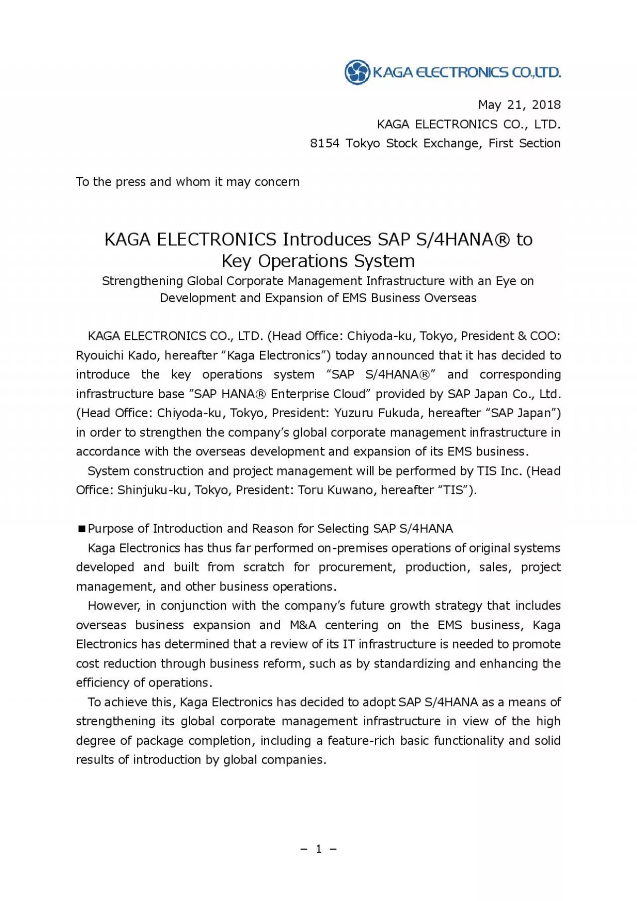 PDF-KAGAELECTRONICSCO.,LTD.