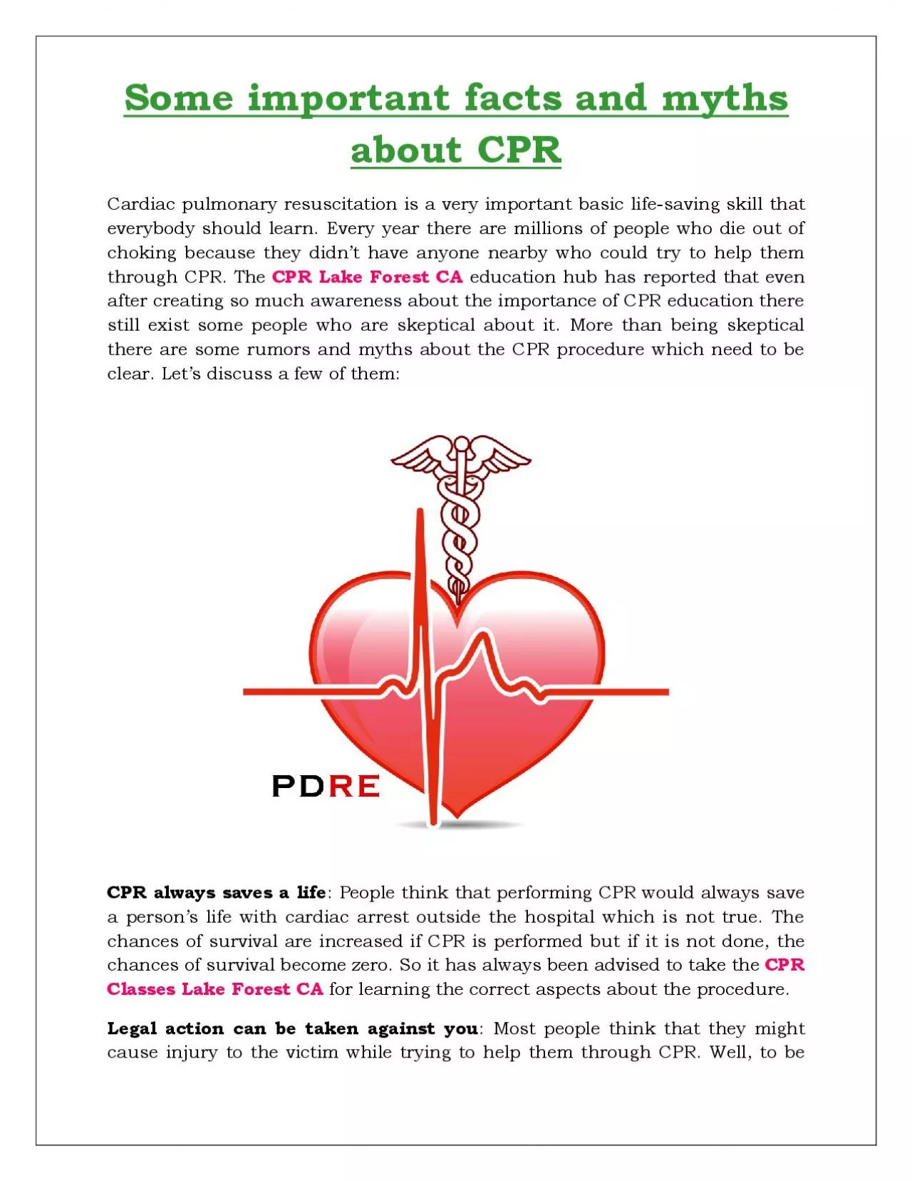 PDF-CPR Lake Forest CA