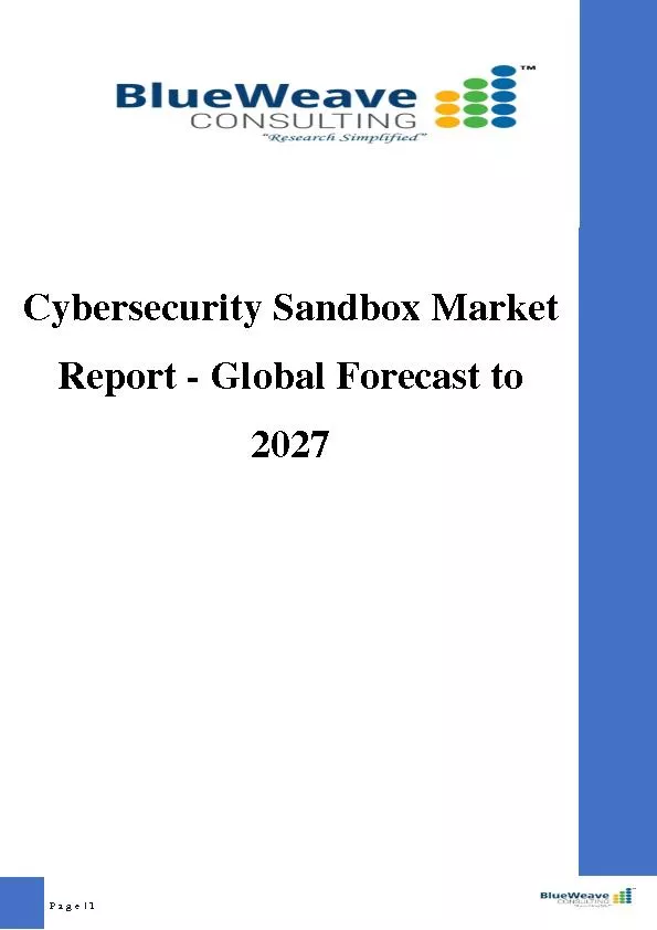 Cybersecurity Sandbox Market