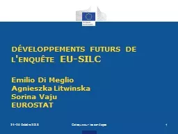 développements futurs de l'enquête EU-SILC