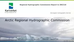 PPT-Regional Hydrographic Commission Report to IRCC10