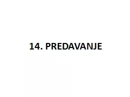 PPT-14. PREDAVANJE USLUGE U PROCESIMA NABAVE I PRODAJE