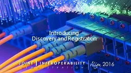 Introducing  Discovery and Registration