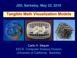 PPT-JIDI, Berkeley, May 22, 2019