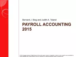 Payroll Accounting  2015