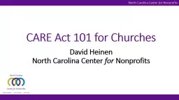 CARE Act 101 for Churches