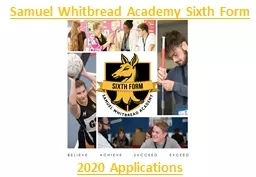 Samuel Whitbread Academy Sixth Form