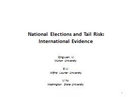 PPT-National Elections and Tail Risk: