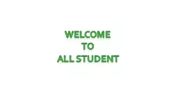 Welcome To All student Class