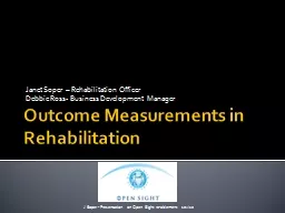 Outcome Measurements in Rehabilitation
