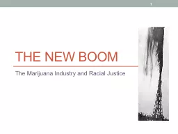 The New Boom The Marijuana Industry and Racial Justice