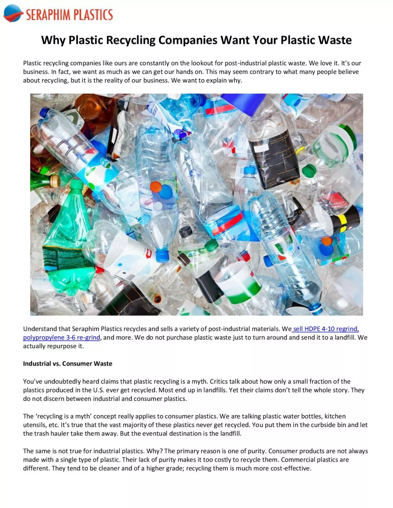 PDF-Why Plastic Recycling Companies Want Your Plastic Waste