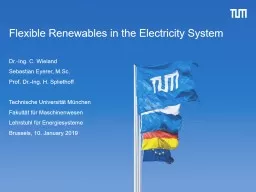 Flexible  Renewables  in