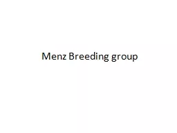 Menz Breeding group Site