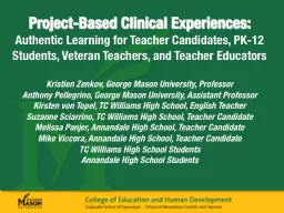 PPT-Project-Based Clinical Experiences: