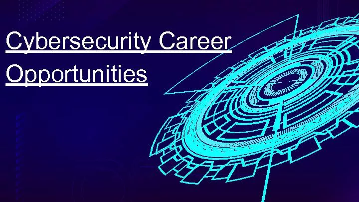 Cybersecurity career Opportunities