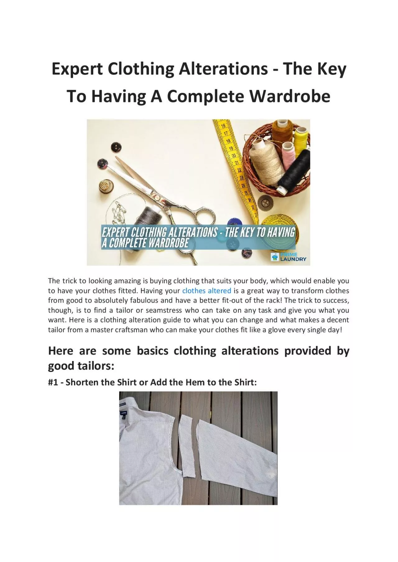 PDF-Expert Clothing Alterations - The Key To Having A Complete Wardrobe