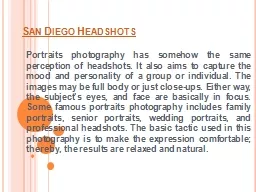 San Diego Headshots