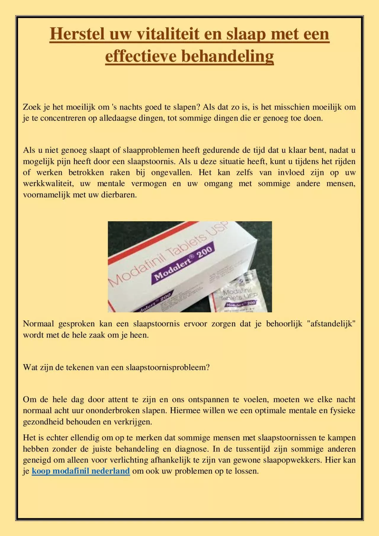 PDF-Herstel uw vitaliteit en slaap met een effectieve behandeling