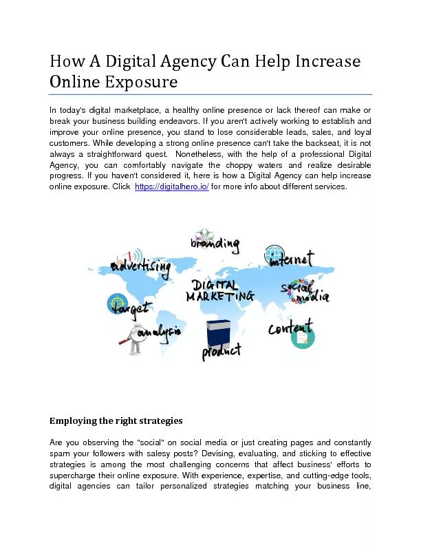 How A Digital Agency Can Help Increase Online Exposure