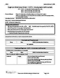 Please refer to CCMB Formulary for Crit