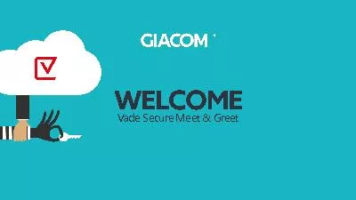 Vade Secure Meet & Greet