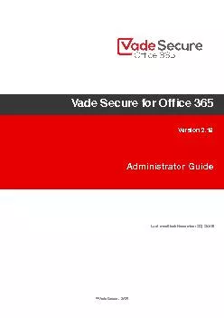 Vade Secure for Office 365