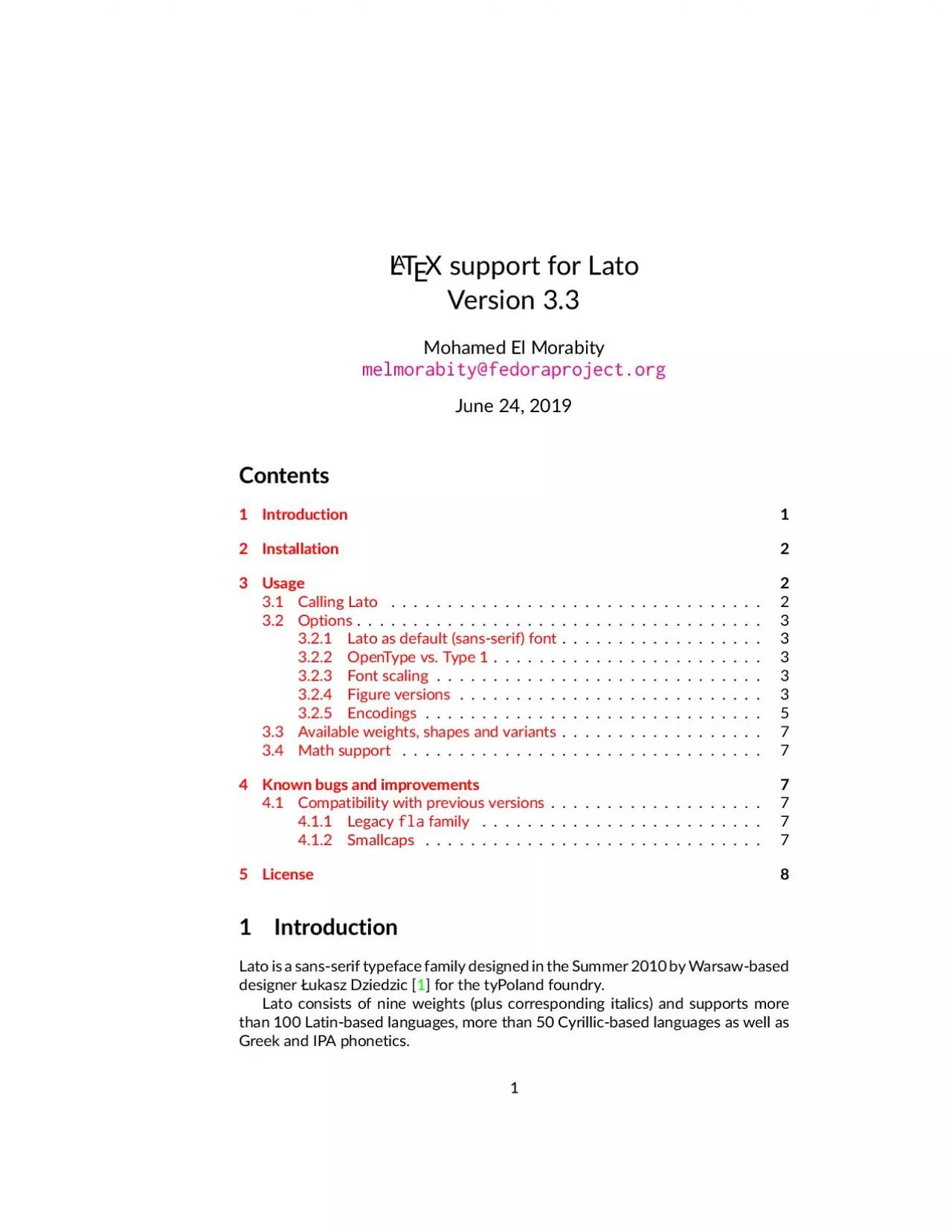 PDF-LATEXsupportforLatoVersion3.3MohamedElMorabitymelmorabity@fedoraprojec