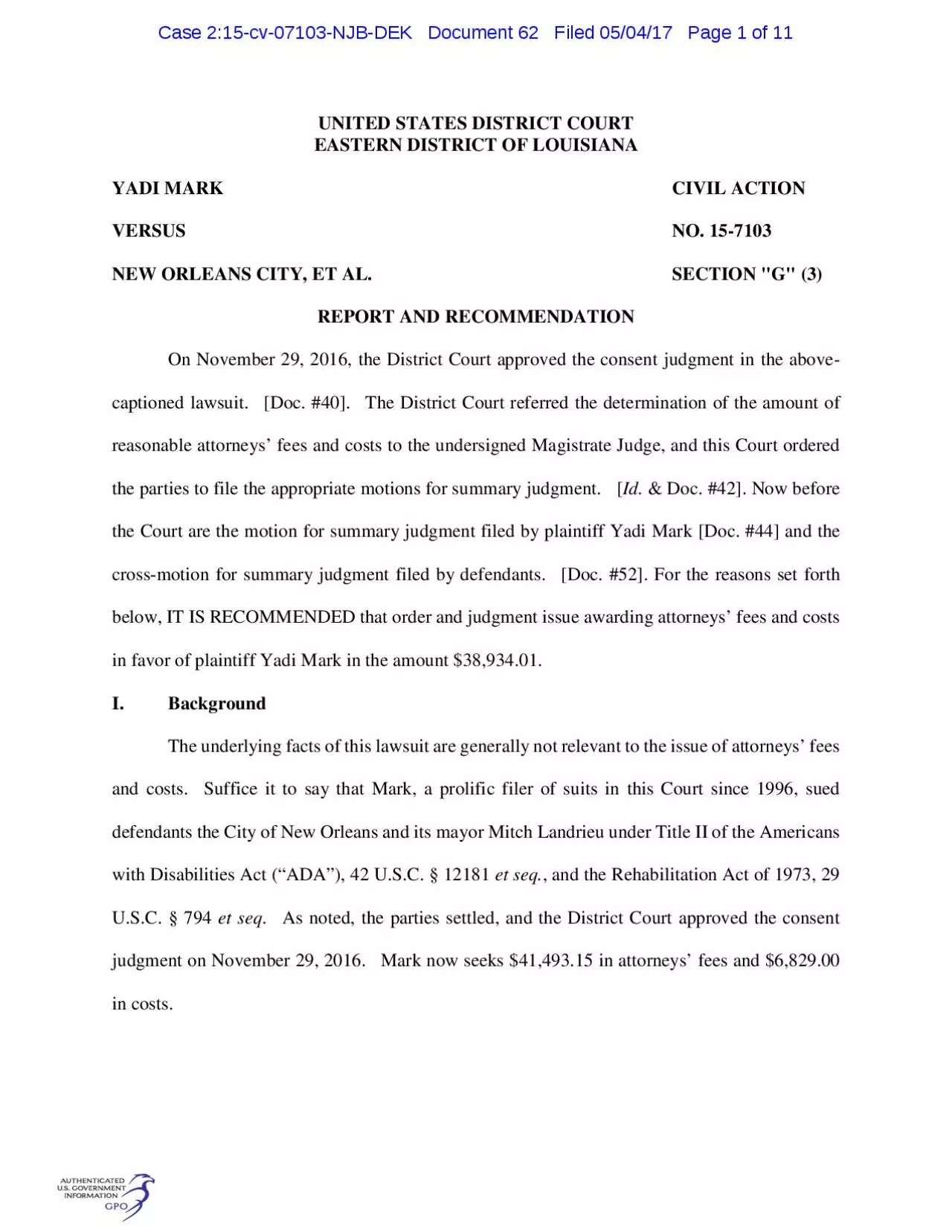 PDF-Case 2:15-cv-07103-NJB-DEK Document 62 Filed 05/04/17 Page 8 of