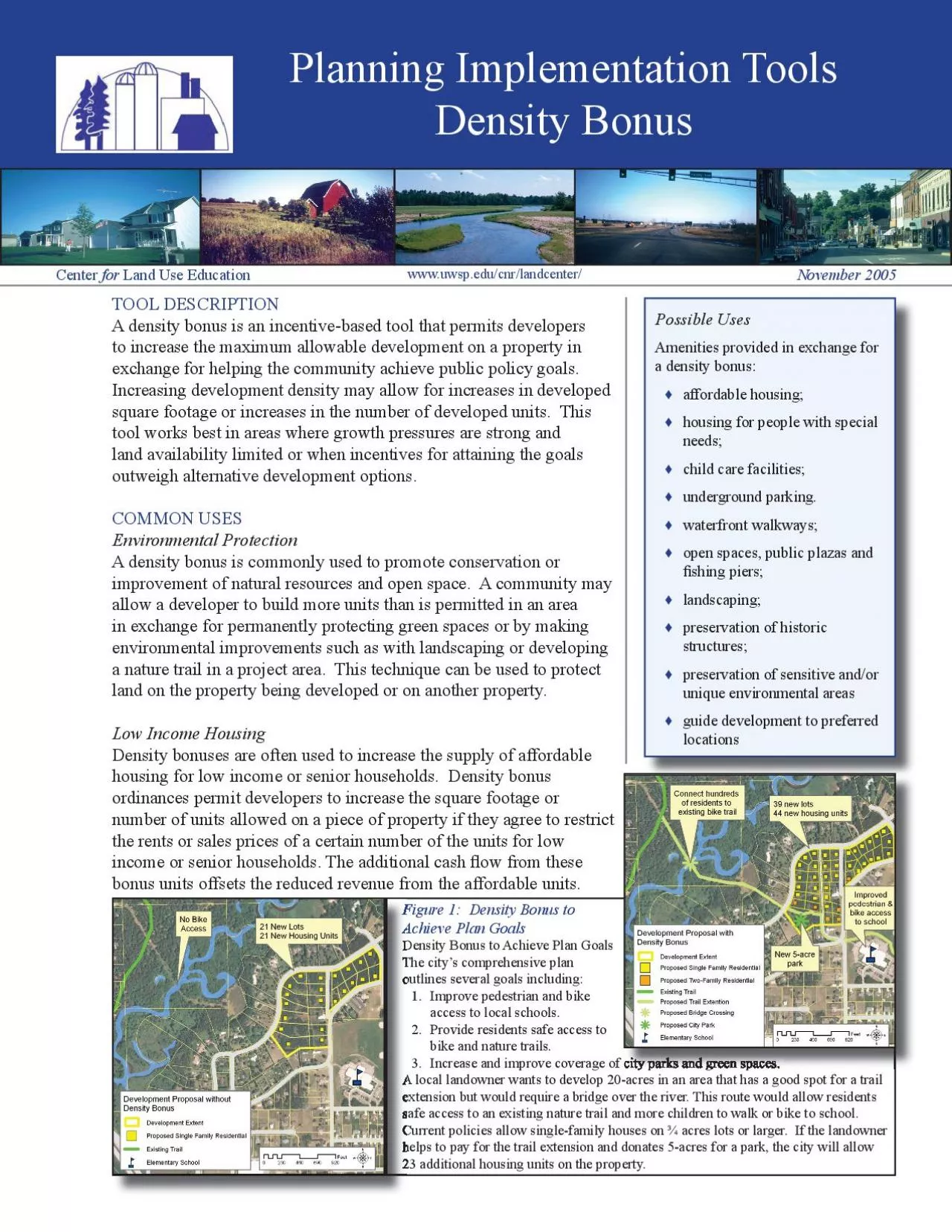 PDF-Planning Implementation ToolsFigure 1: Density Bonus to