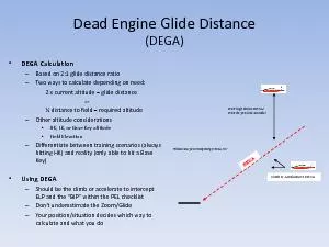 Dead Engine Glide Distance