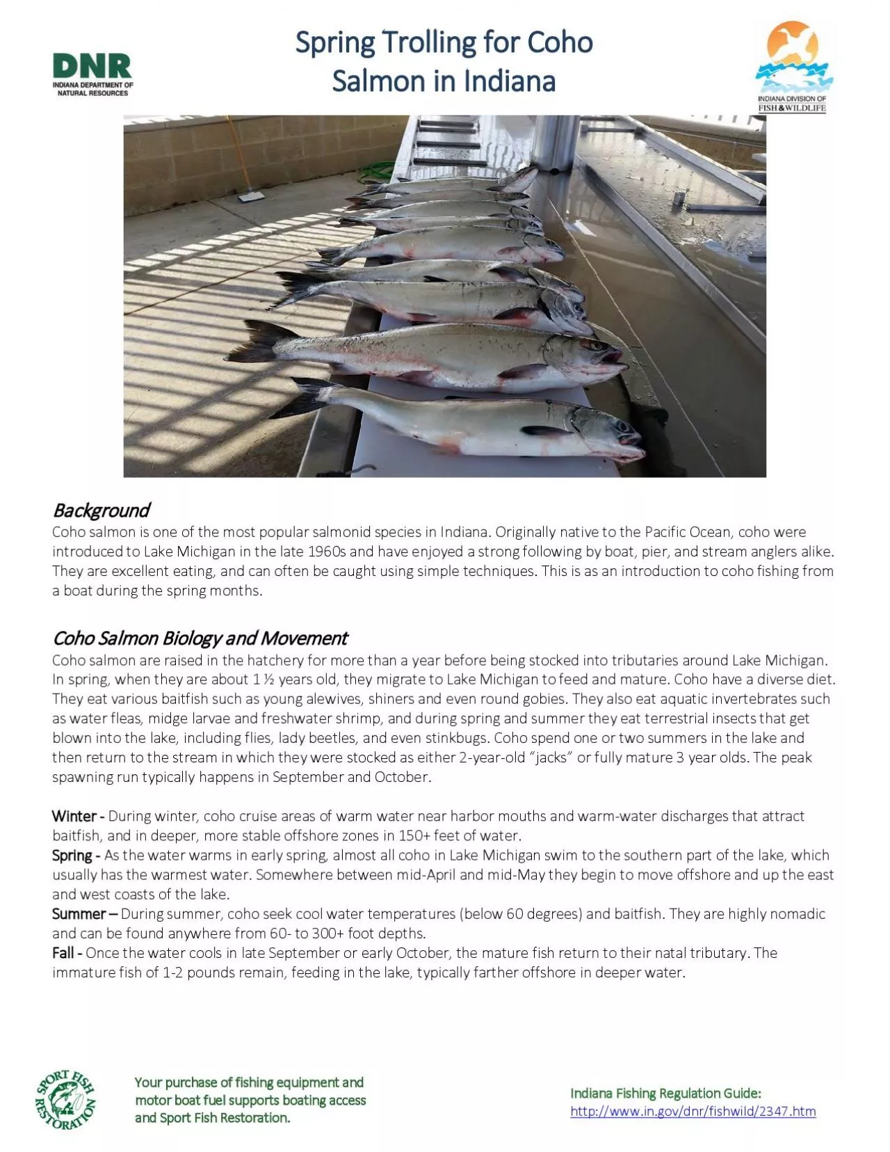 PDF-Spring Trolling for Coho