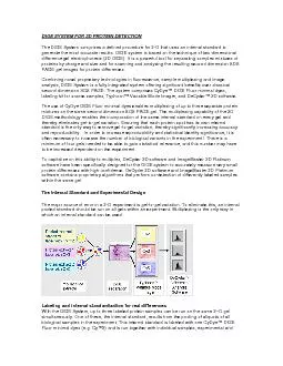 DIGE SYSTEM FOR 2D PROTEIN DETECTION