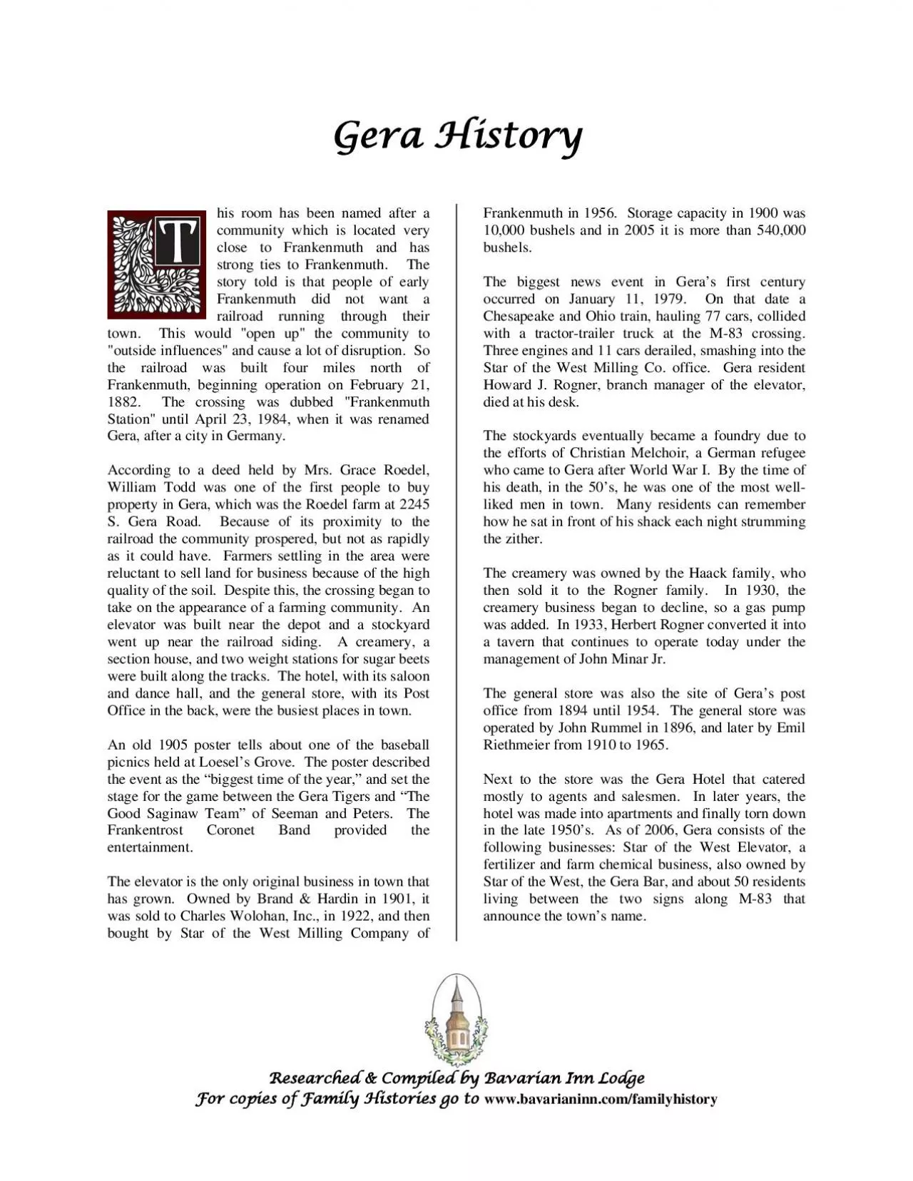 PDF-Gera History