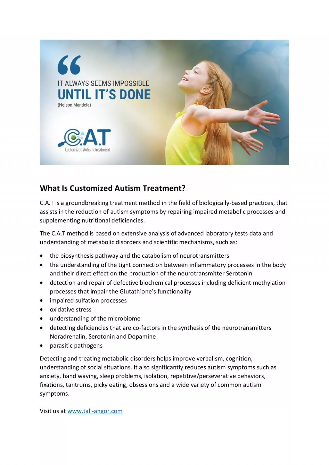 PDF-What Is Customized Autism Treatment?