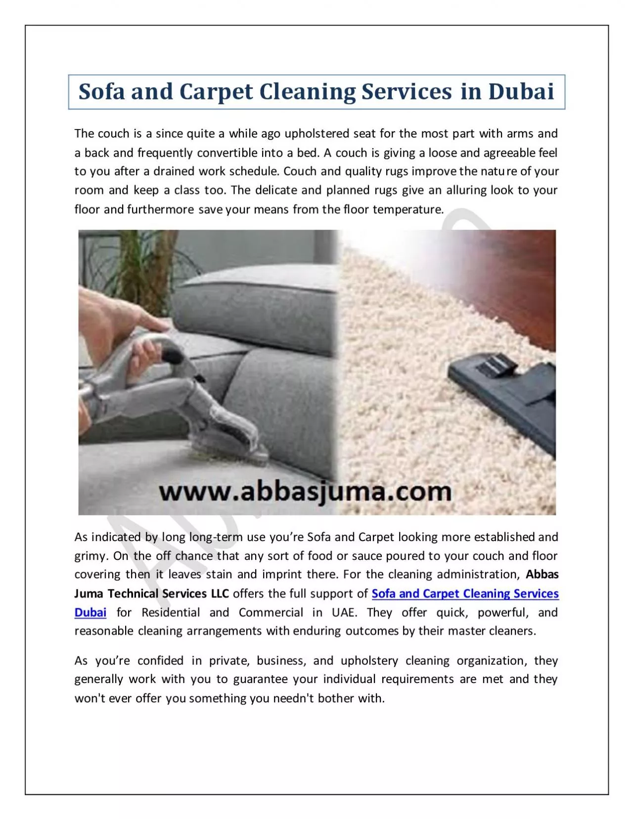 PDF-Sofa and Carpet Cleaning Services in Dubai