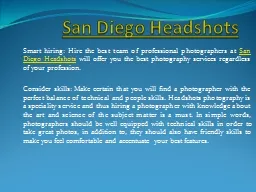 San Diego Headshots