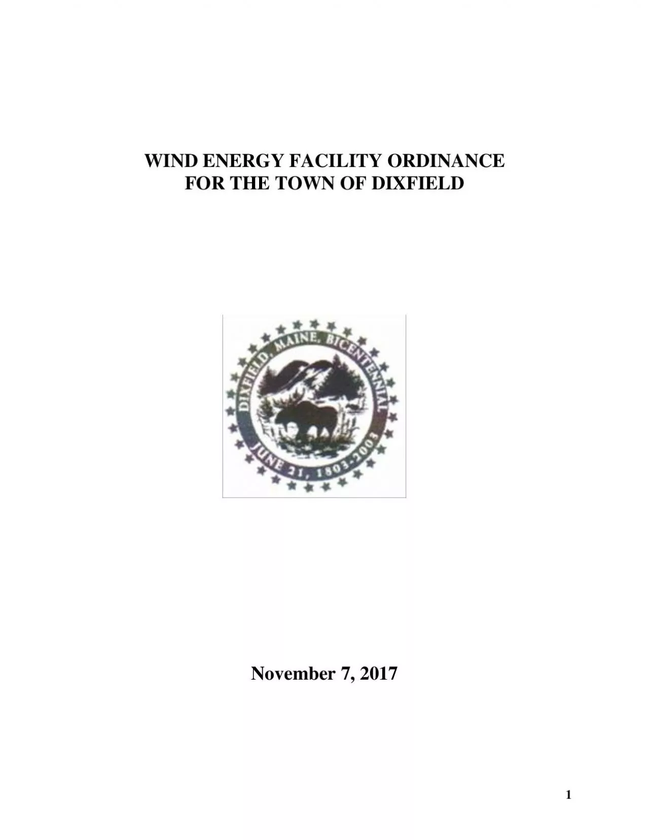 PDF-WIND ENERGY FACILITY ORDINANCE