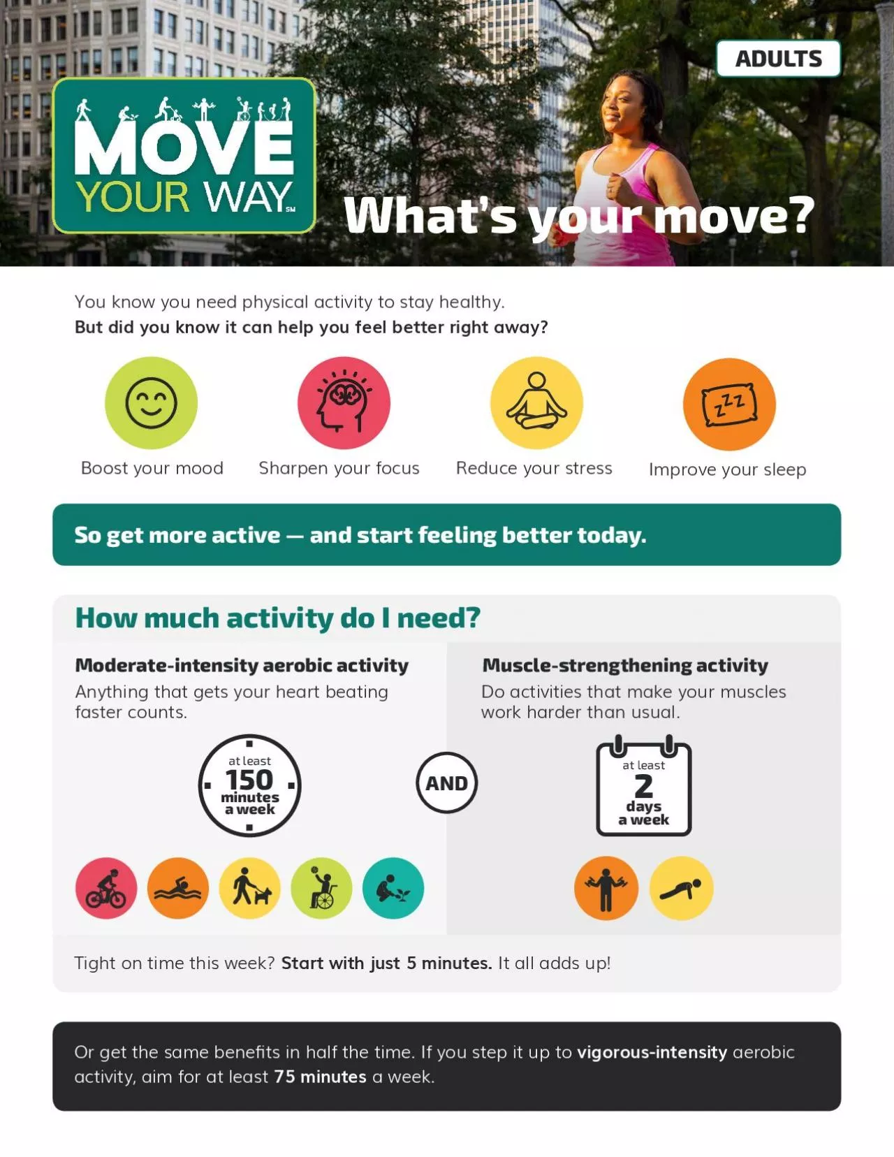 PDF-So get more active — and start feeling better today.What’s y