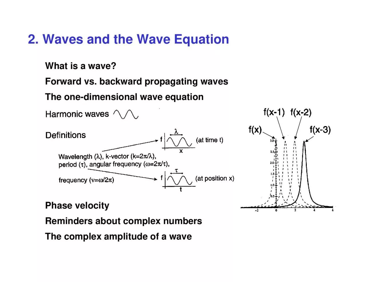 PDF-2. Waves and the Wave Equation