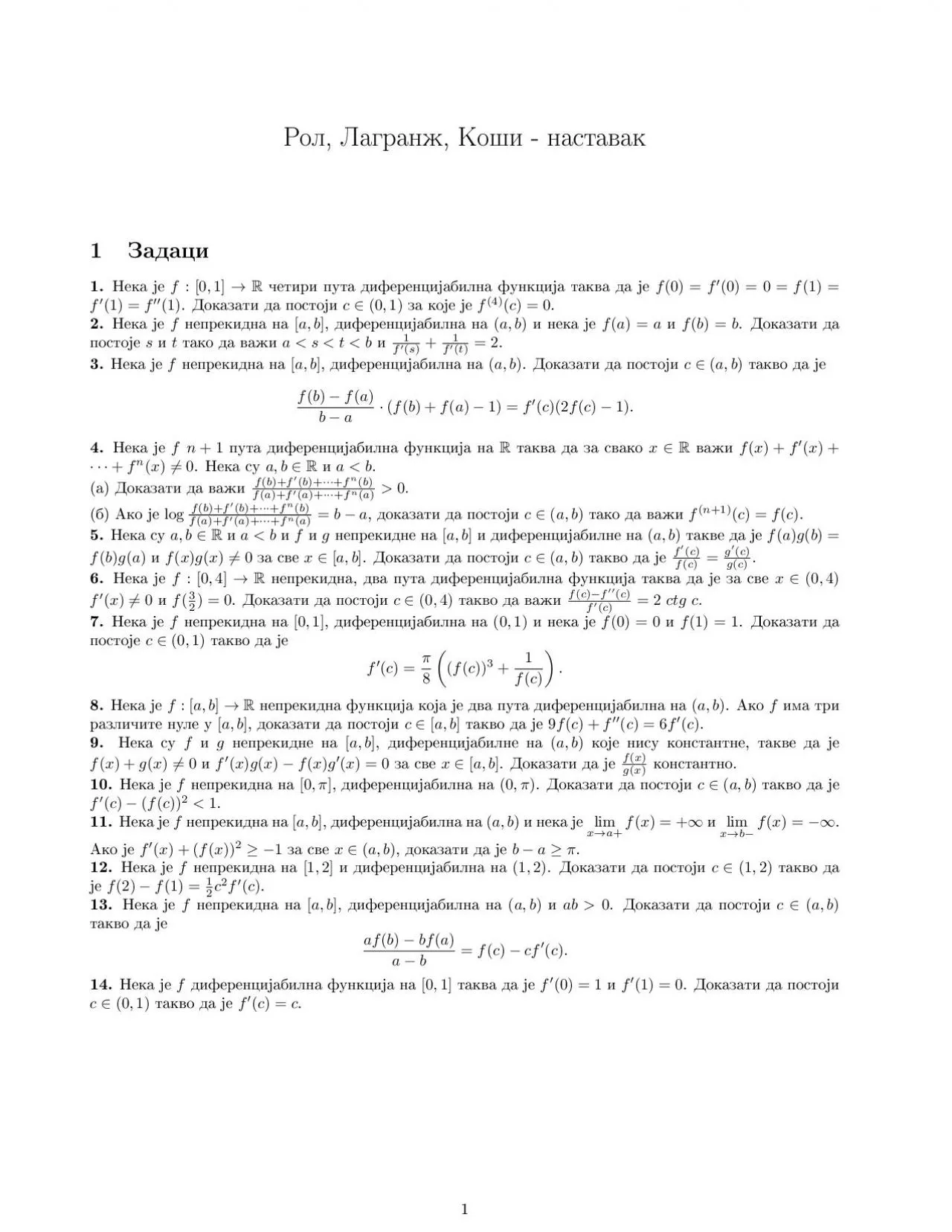 PDF-Rol,Lagran,Koxi-nastavak1Zadaci1.Nekajef:[0;1]!Rqetiriputadiferen