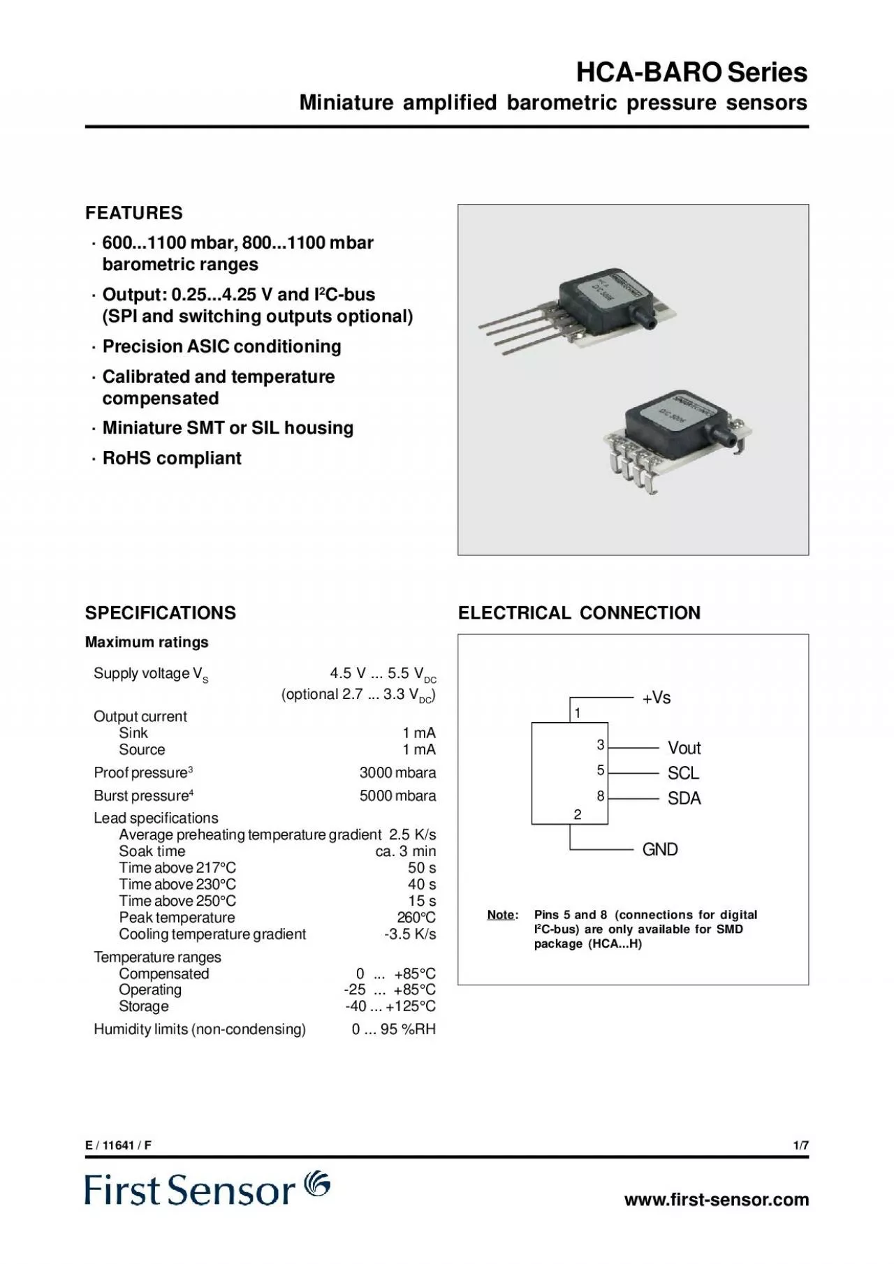 PDF-HCA-BARO Series