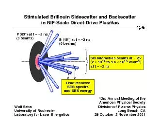 Stimulated Brillouin Sidescatter and Backscatterin NIF-Scale Direct-Dr