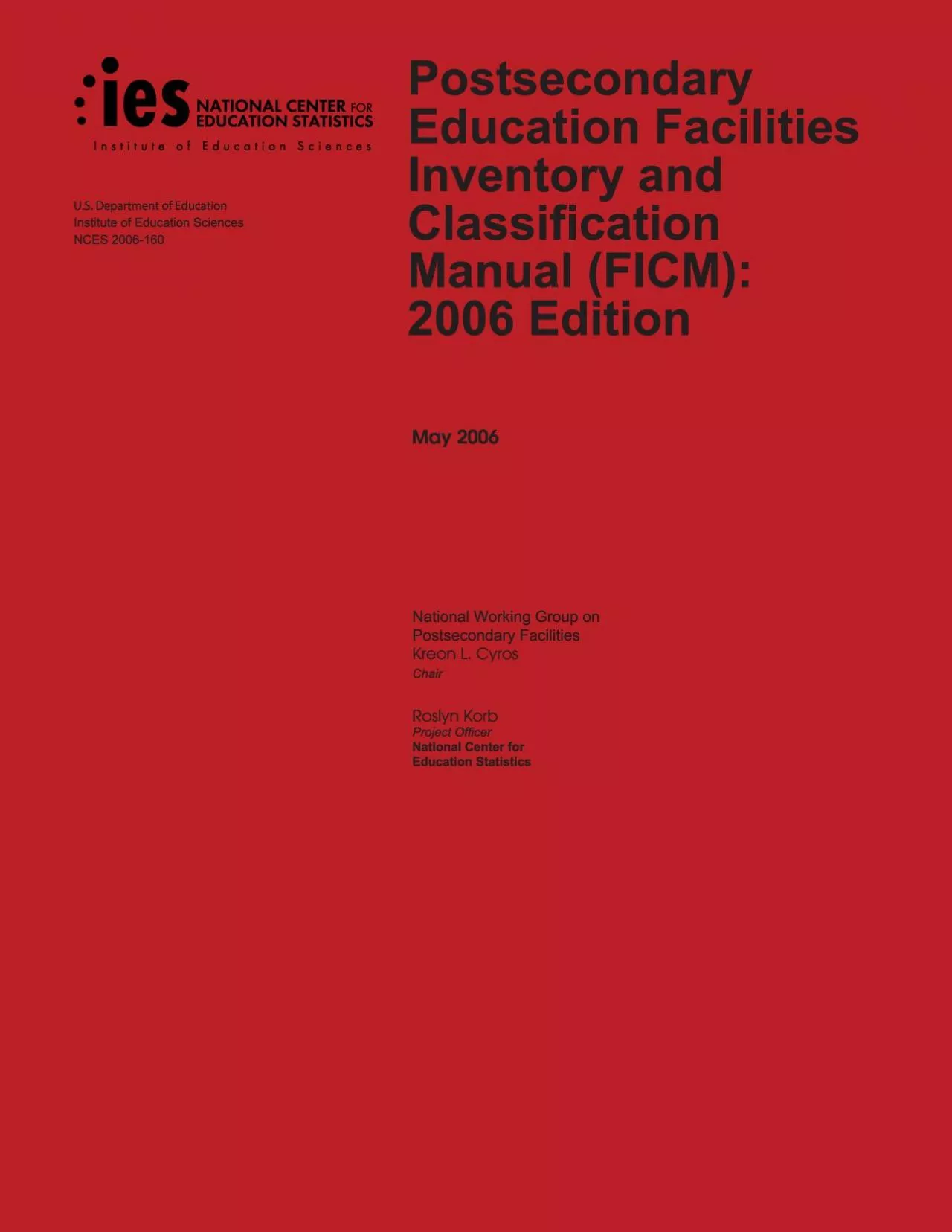 PDF-U.S. Department of Education NCES 2006-160 National Working Group on R