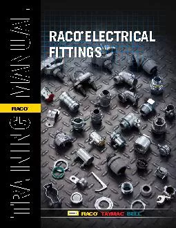 RACO ELECTRICAL FITTINGS