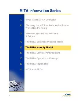 The MITA Maturity Model